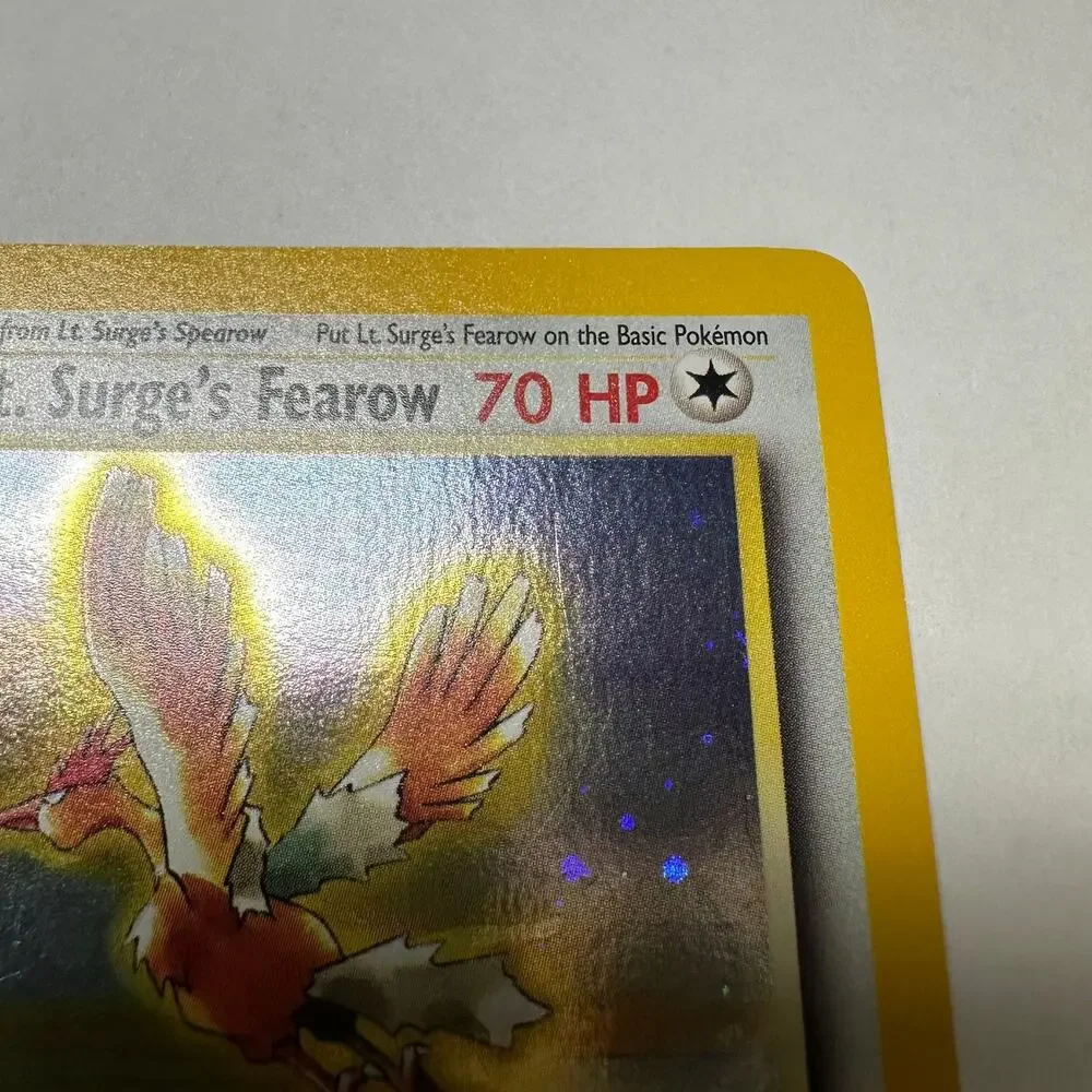 Pokémon TCG Lt. Surge's Fearow 7/132 Holo Rare Gym Heroes Unlimited